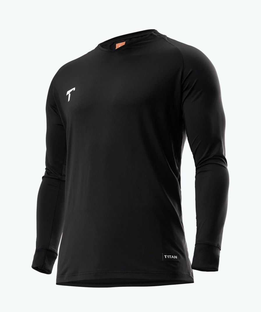 T1TAN Keepershirt Zwart Maglie Da Portiere