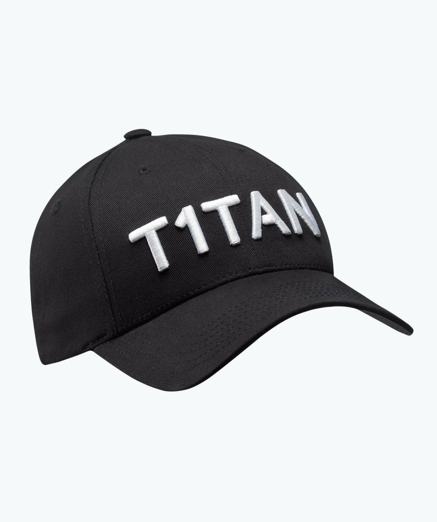 T1TAN Snapback Zwart Cappelli