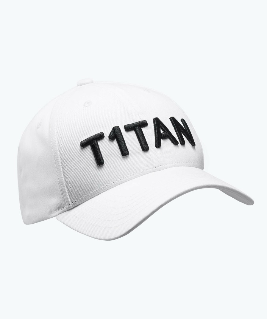 T1TAN Snapback Wit Cappelli