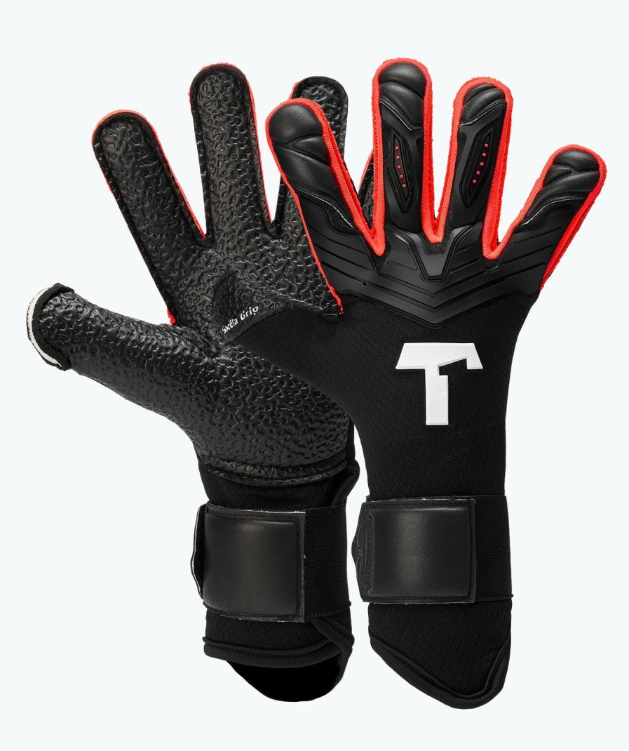 T1TAN Alien Black Energy Junior 2.0 Guanti Da Portiere Junior