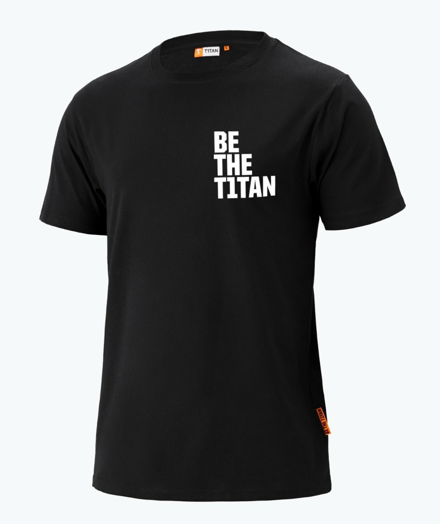 T1TAN T-Shirt Be The T1Tan Zwart Magliette