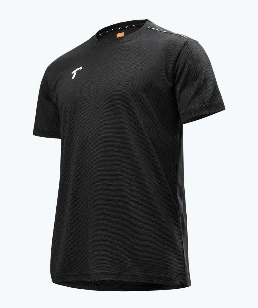 T1TAN Warm-Up Shirt Black Abiti Da Allenamento