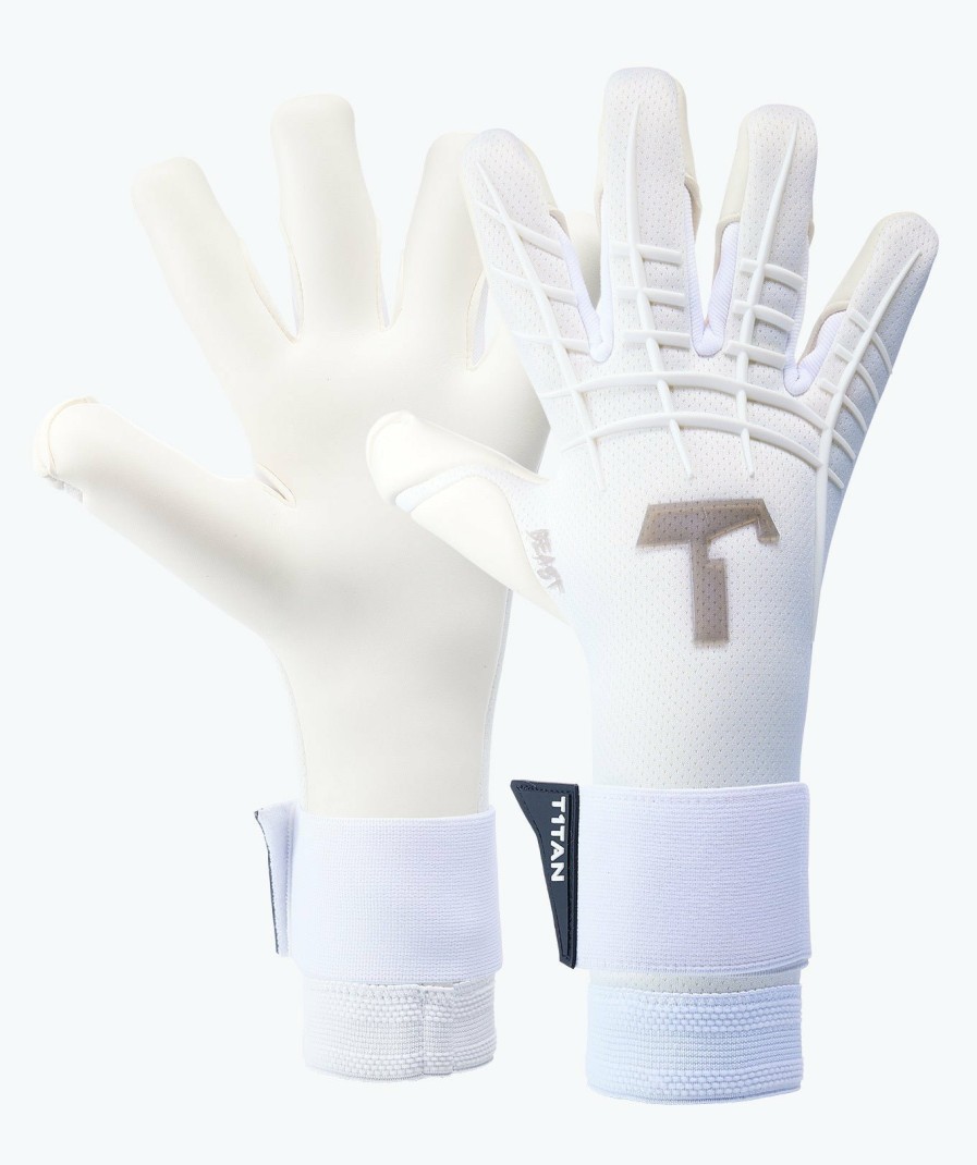 T1TAN White Beast Junior Pro 3.0 Guanti Da Portiere Junior